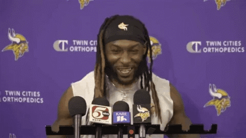 Aaron Jones Celebrates Vikings Win – free GIF download | meme platform | memes GIF
