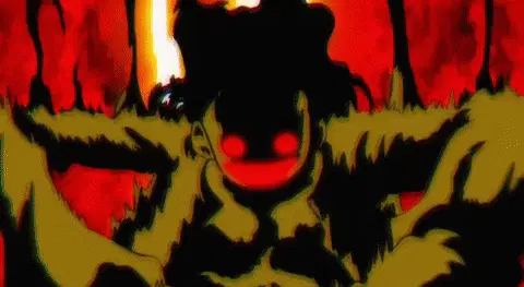 Luffy's Intense Gear 5 Transformation