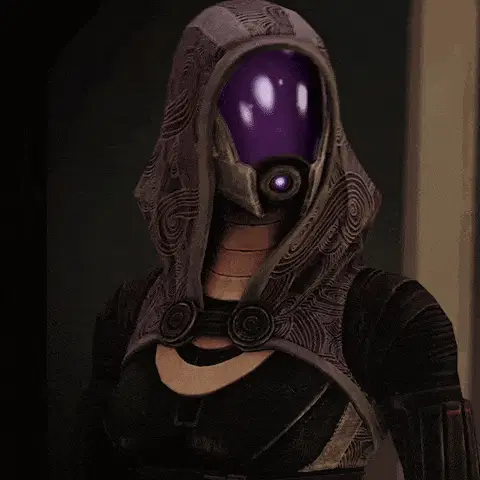 Tali Zorah from Mass Effect: Oh Here We Go