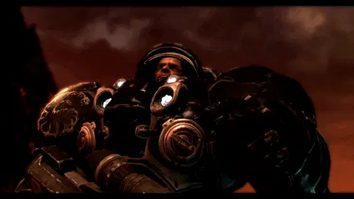 Starcraft: Jim Raynor in Marine Armor