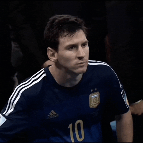 Lionel Messi in Argentina Jersey