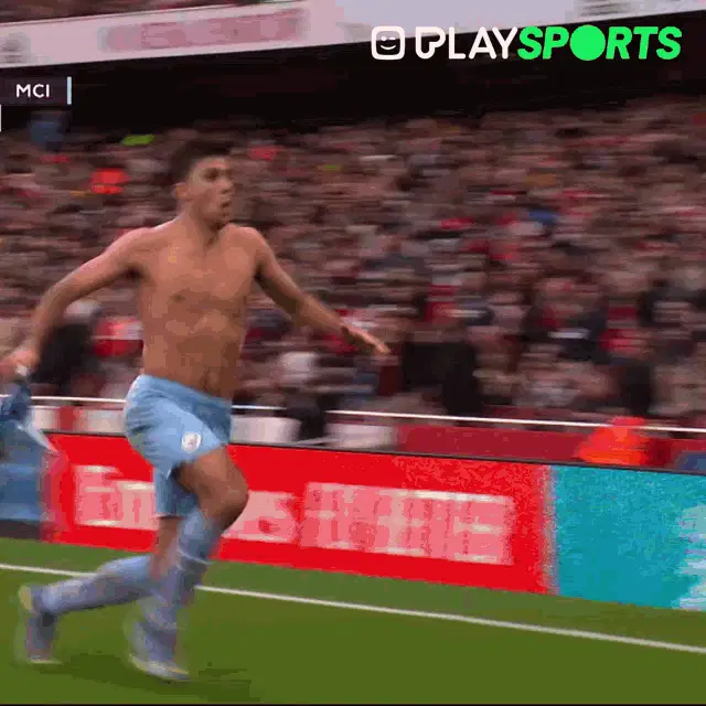 Rodri's Goal Celebration