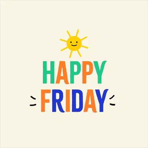 Happy Friday Morning with Smiling Sun – free GIF download | meme platform | memes GIF
