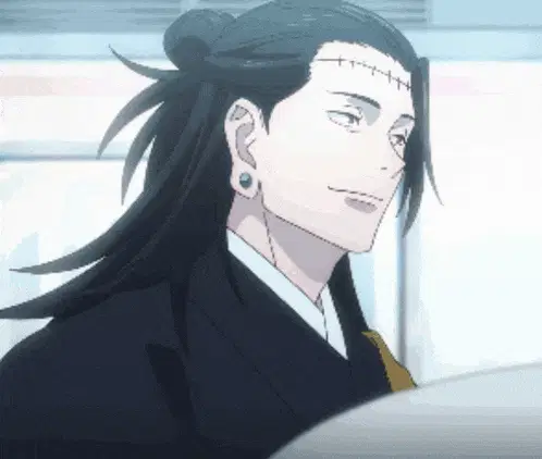 Kenjaku Suguru Smiles in Jujutsu Kaisen