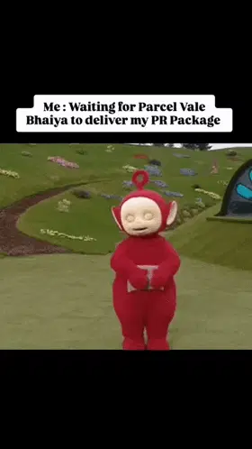 Waiting for PR Package Delivery