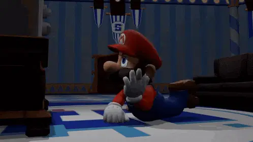 SMG4 Mario Watching TV