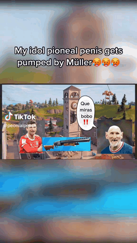 Messi & Müller: PSG vs Bayern Football Meme