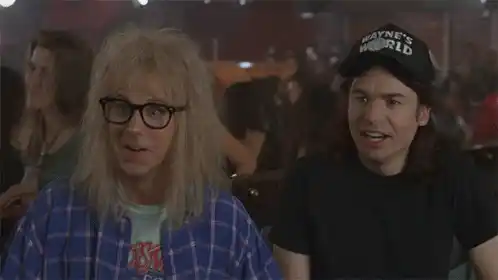 Wayne's World: Garth and Wayne Confused
