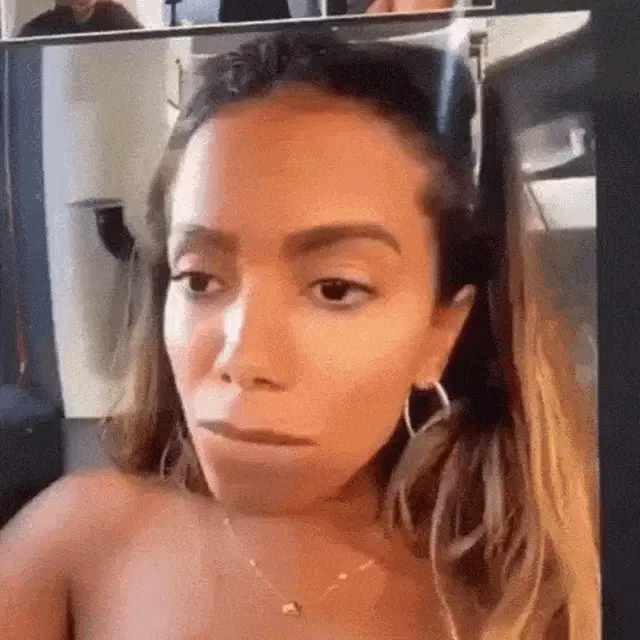 Anitta Looking Perplexed