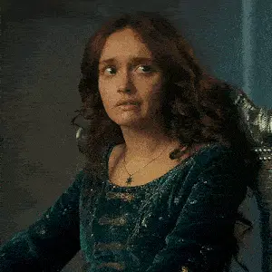 Alicent Hightower (Olivia Cooke) Crying in HotD