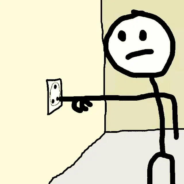 Shocked Electric Stick Figure – current memes meme GIF free download no watermark 2026
