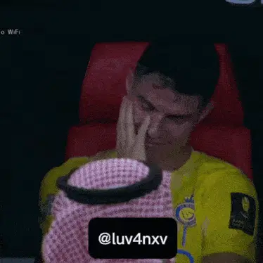 Ronaldo Crying Reaction at Al Nassr