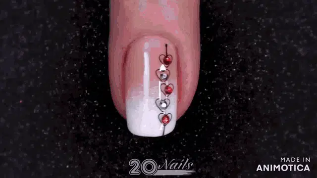Creative Nail Art Ideas: Hearts, Marble & Metallic Designs