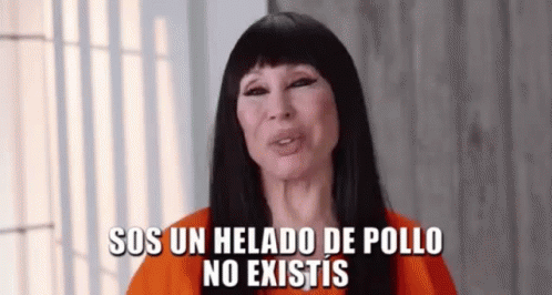 Moria Casan: Sos Un Helado De Pollo, No Existís