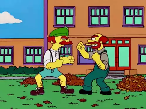 The Simpsons: Groundskeeper Willie Fight