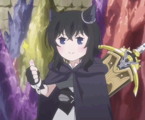 Fran Thumbs Up (Reincarnated as a Sword)