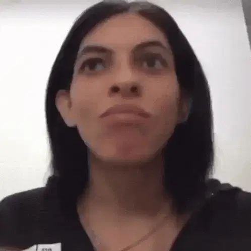 Aghata Nunes's funny reaction