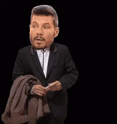 Marcelo Tinelli: Surprised Look