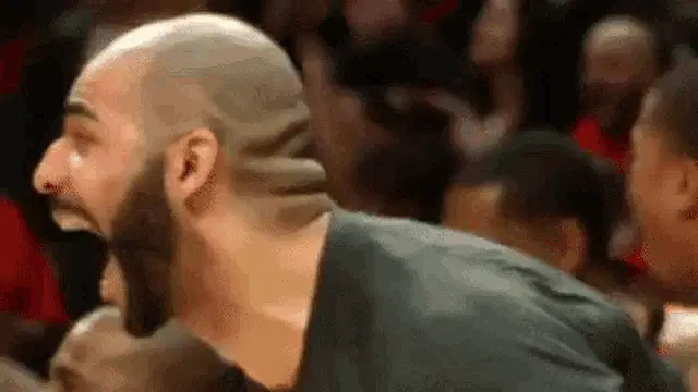 Carlos Boozer Reacts Intensely