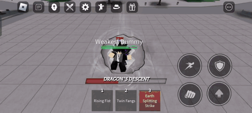 The Strongest Battlegrounds Roblox Gameplay