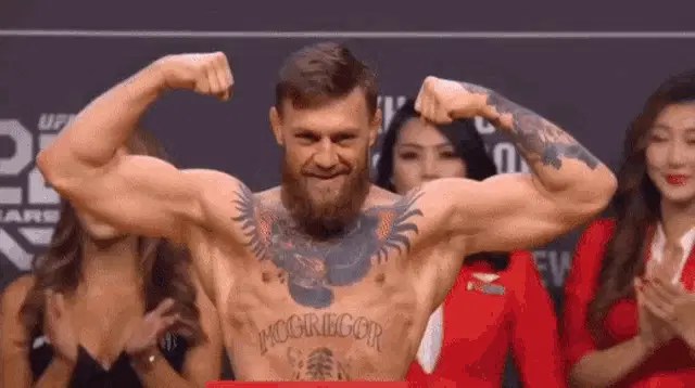 Conor McGregor's Iconic UFC Weigh-In Scream