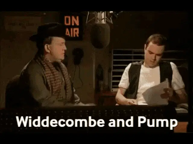 Ronald Villiers in Chewin The Fat: Widdecombe and Pump