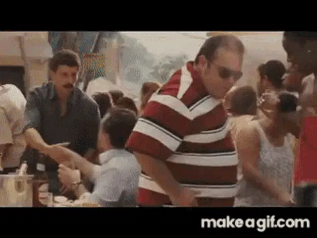 Fortunato Tropa Dancing in a Crowd