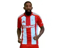 Rodinei in Olympiakos Football Jersey