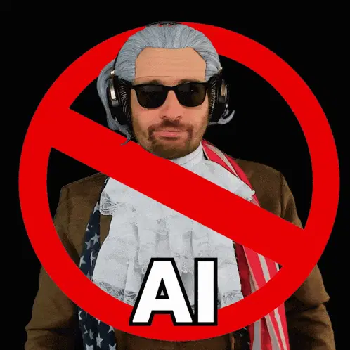 Benjammins Says No to AI – ai memes meme GIF free download no watermark 2026