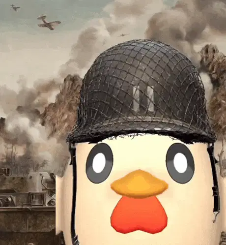 Chikipi Palworld in War Helmet