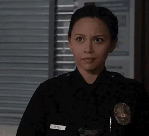 Lucy Chen from The Rookie Looks Around