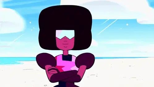 Steven Universe: Garnet & Steven on the Beach