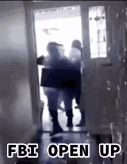 FBI Open Up Door Breach