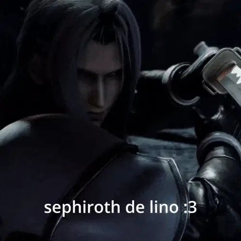 Sephiroth de Lino in Final Fantasy 7