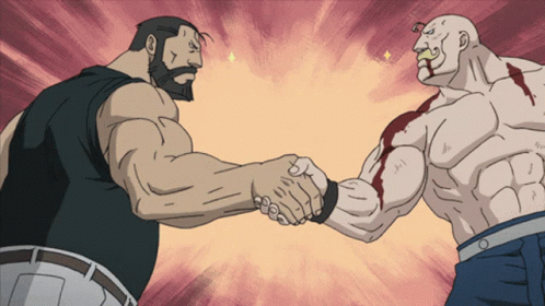 FMA Fullmetal Alchemist: Armstrong's Handshake