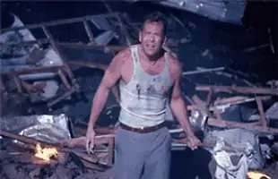 Bruce Willis Says 'No Problem' Amidst Rubble