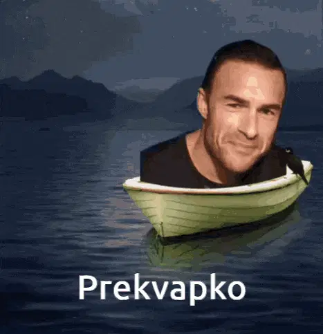 Hans Hans Prekvapko - Man in Boat