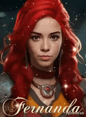 Fernanda Fernanda1: Red-Haired Beauty Portrait
