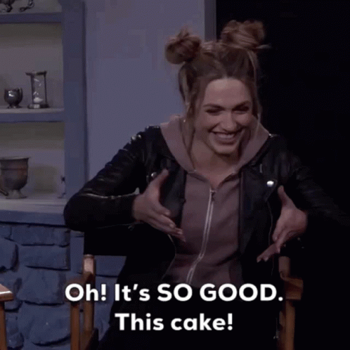 Katie Michels & Lily Dumblestuck: Cake Reaction