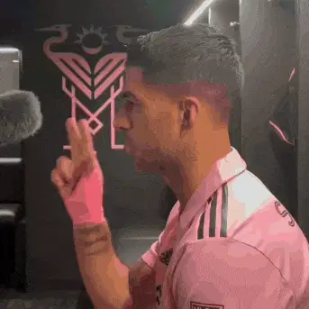 Luis Suárez's Inter Miami Shush Gesture