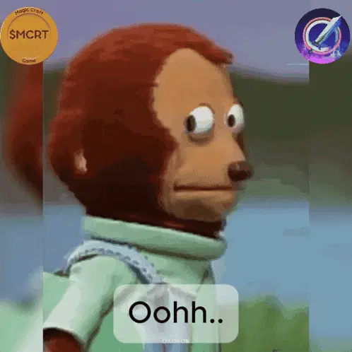 Magiccraftgifs Magiccraftgame: Monkey says Oohh..