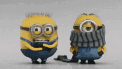 Minions Get Cozy in Cold Weather