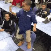 Boy's Energetic Classroom Dance