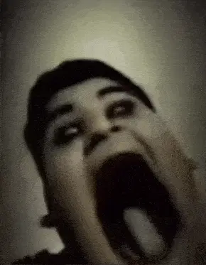 Withered Big Justice's Evil Face