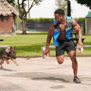 Ashton-hall Running Meme: Chased by a Dog – memes of 2026 meme GIF free download no watermark 2026