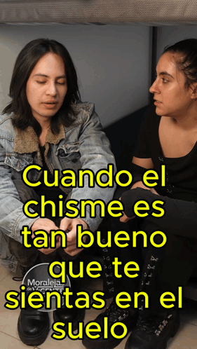 Moralejas: Cuando el chisme es tan bueno