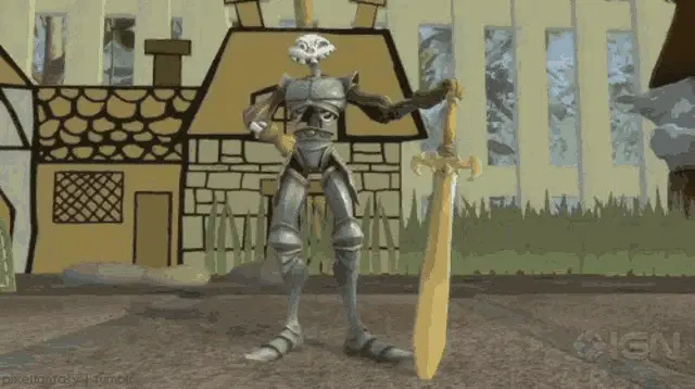 Sir Daniel Fortesque in Medievil