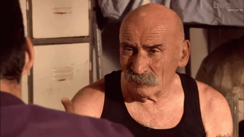 Ezel: Man with Mustache and Hand Gesture