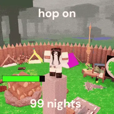Roblox: Hop On 99 Nights In The Forest