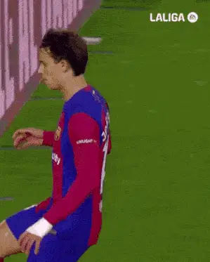 Joao Felix Celebrates Goal in La Liga